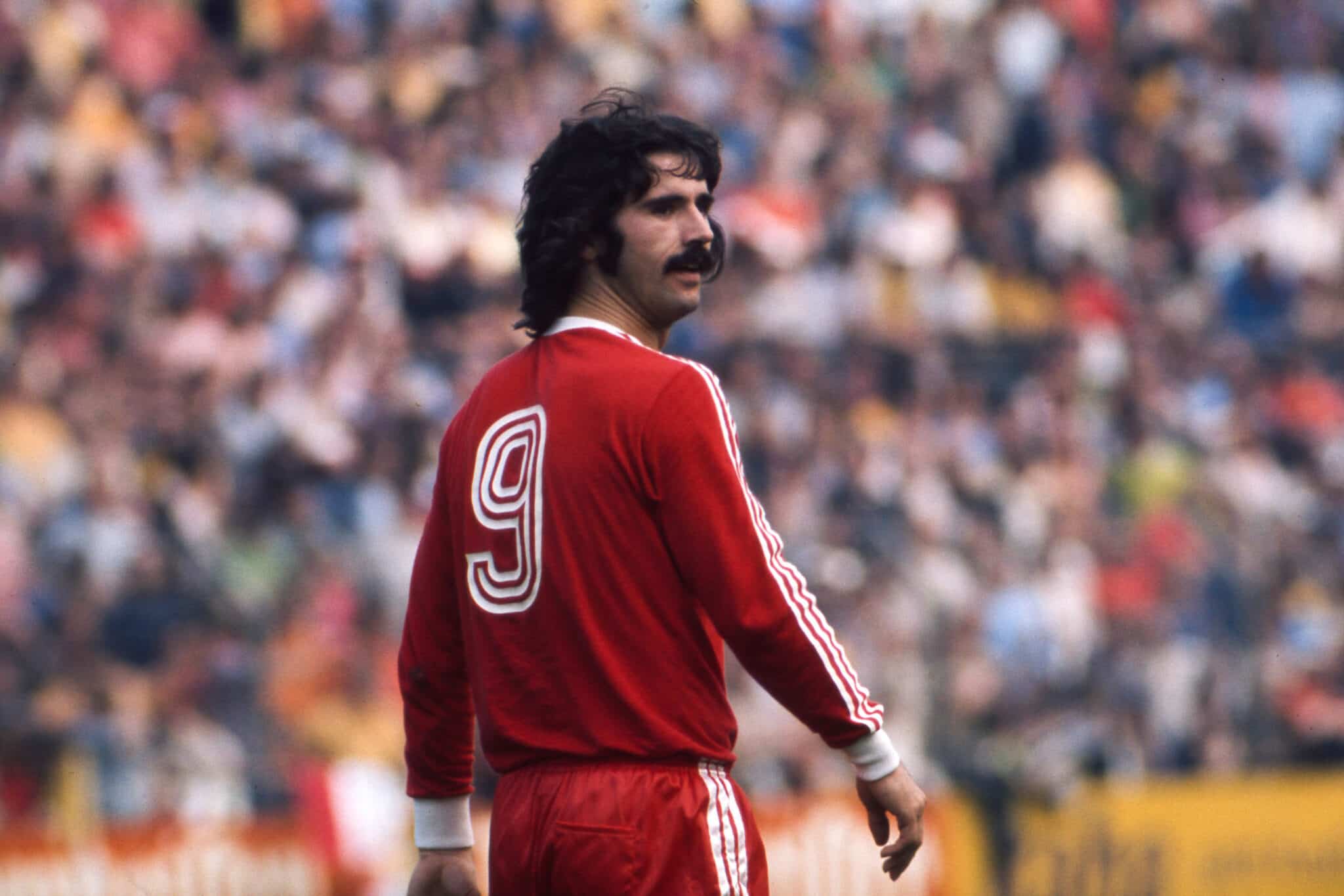 Gerd M&uuml;ller with Germany