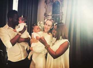 Mikel Shares Cute Photo Of Himself & His Twin Daughters