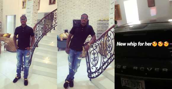 Odion Ighalo Opens Mansion in Lekki, Buys Wife Car
