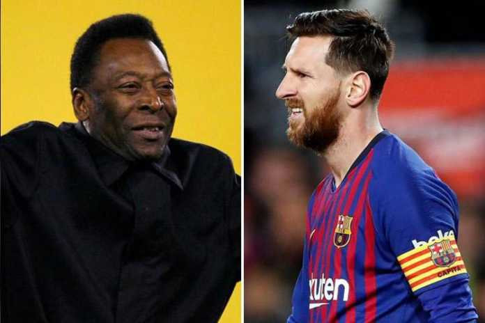 Pele Declares Lionel Messi as being Overrated