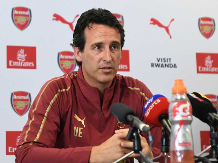 Unai Emery Gives Press conference on Ozil and Ramsey