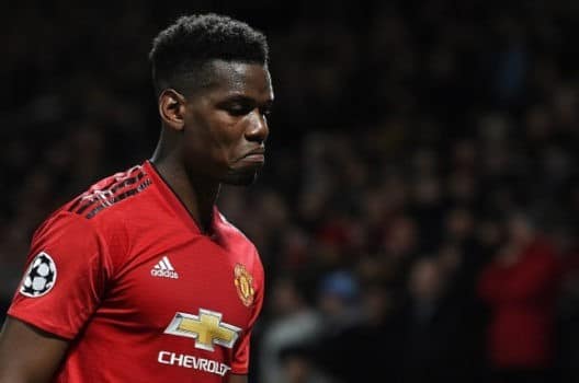 Pogba's reaction after PSG red card