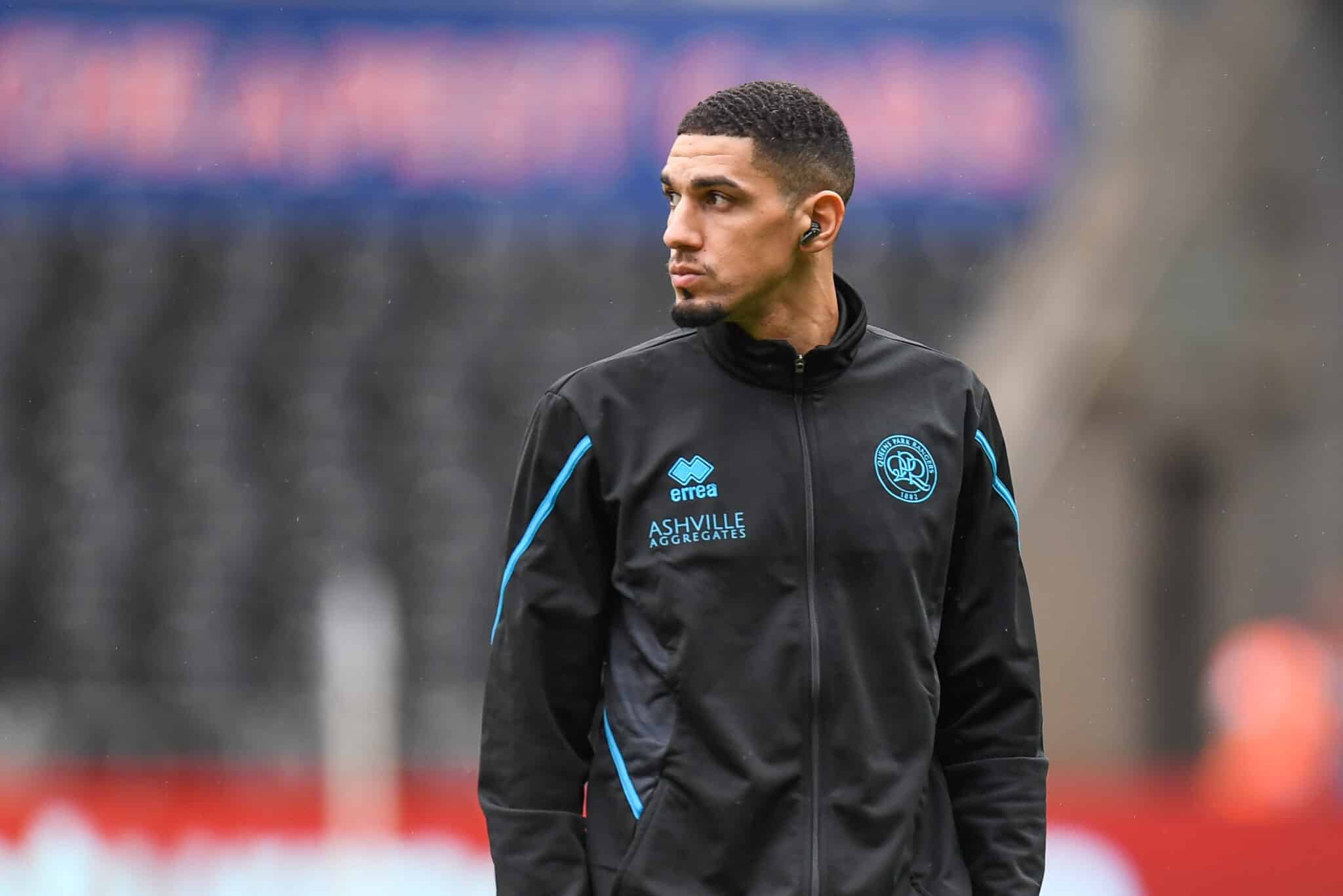 Leon Balogun pre match pitch inspection 