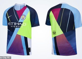 Man City Release New Mash-Up Kit With NINE Old Shirts
