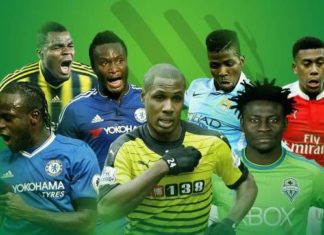 Nigerian Footballers Playing Abroad Listed & Detailed in FULL