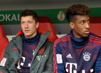 Robert Lewandowski And Kingsley Coman Fight In Practice