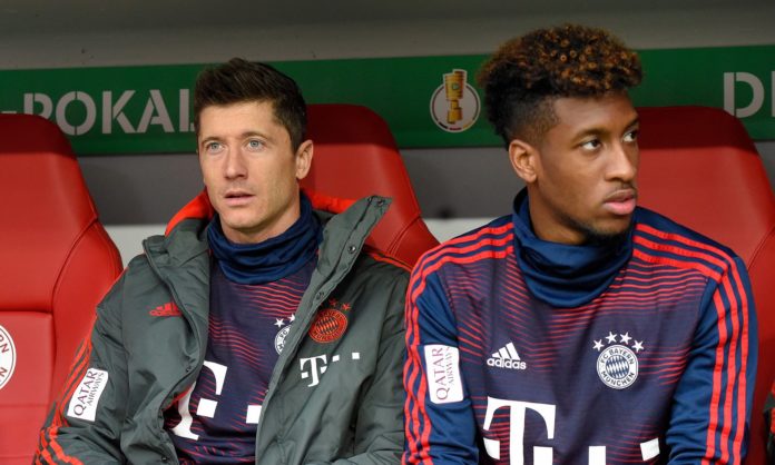 Robert Lewandowski And Kingsley Coman Fight In Practice Robert Lewandowski And Kingsley Coman Fight In Practice