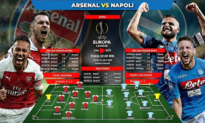 Arsenal Vs Napoli Lineups: Duo Fit As Emery Makes 6 Changes