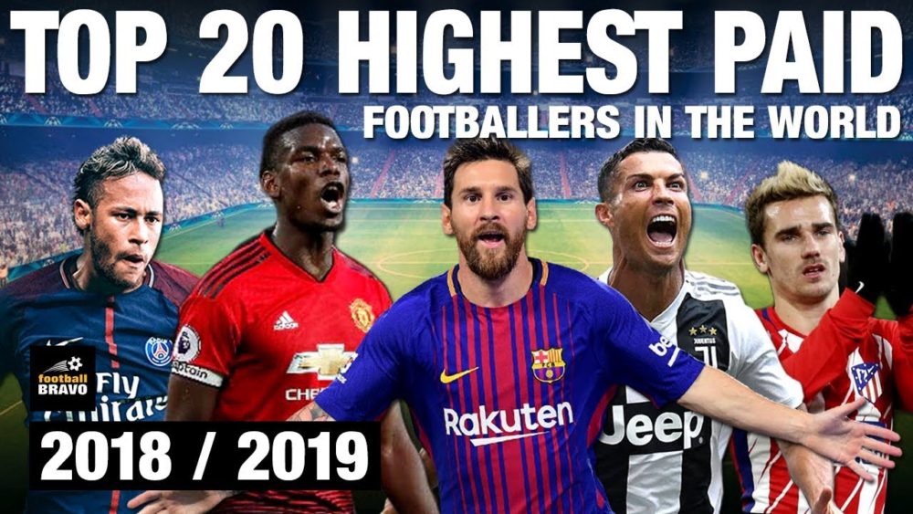 Forbes Announce The 20 Highest-Paid Footballers In The World