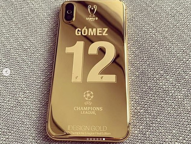 Liverpool Customised Iphone X gift