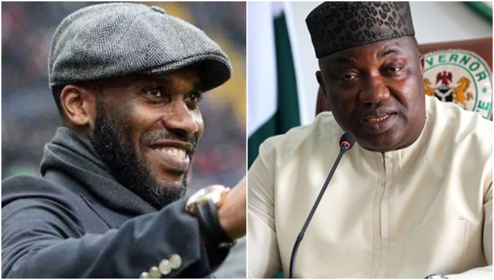 Enugu State Governor Appoints Jay Jay Okocha As Technical Adviser