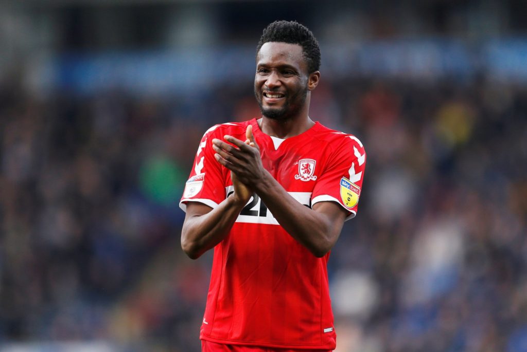 Mikel Obi&rsquo;s Shirt Number At New Club Revealed