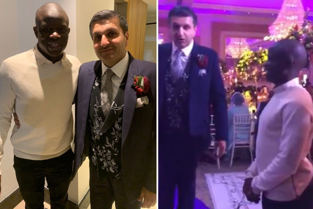 N&rsquo;Golo Kante Makes Surprise Appearance At Chelsea Fan&rsquo;s Wedding
