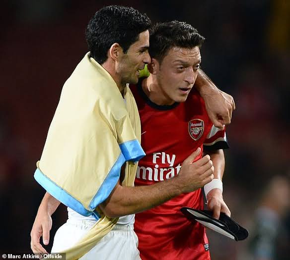 Ozil Sends Personal Welcome Message To Mikel Arteta As Arsenal Boss