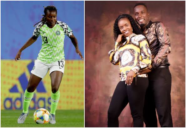 Super Falcons&rsquo; Okobi Celebrates 2nd Wedding Anniversary