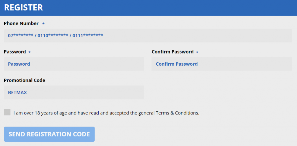 chezacash Promotional Code