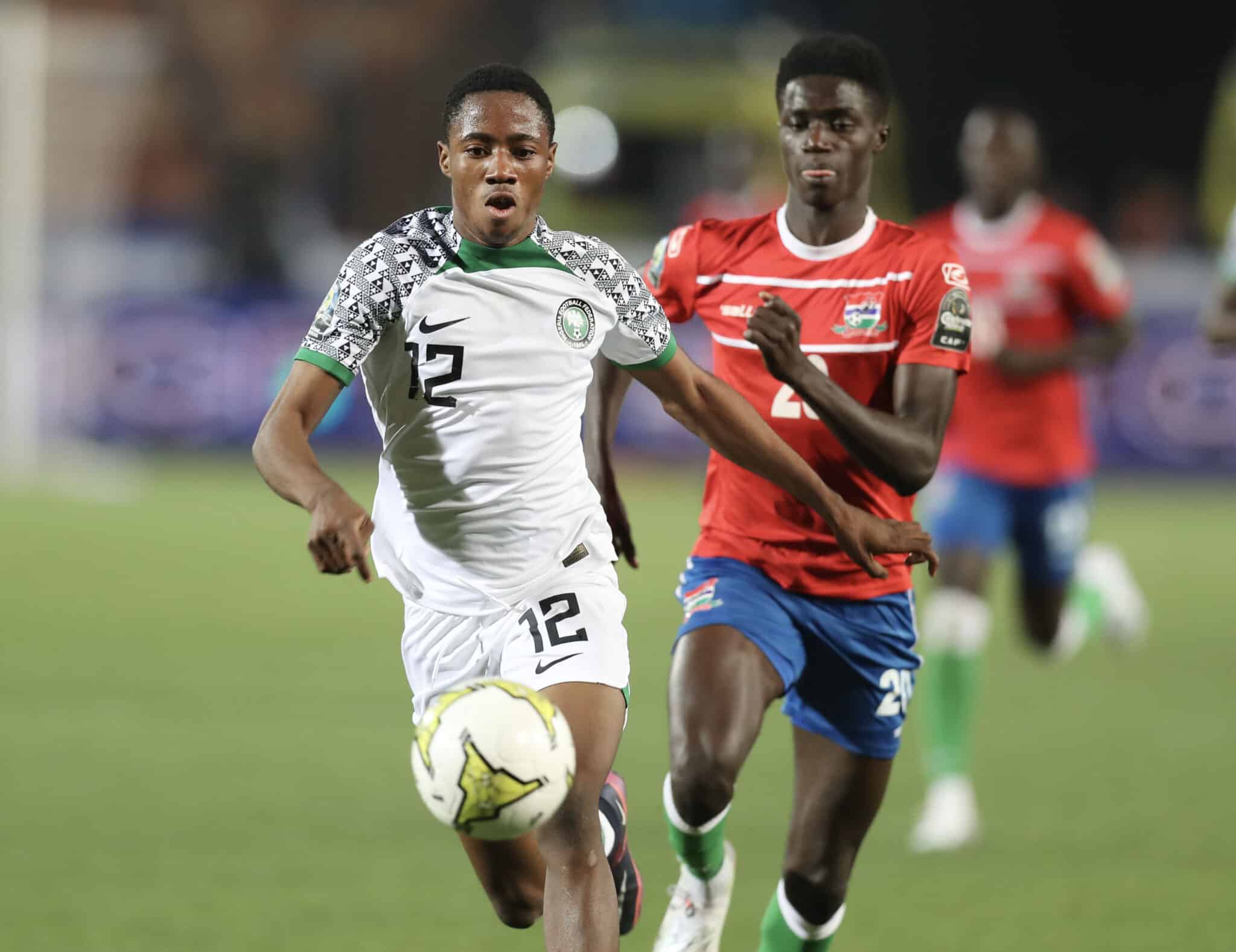 Nigeria U20's Benjamin Fredrick