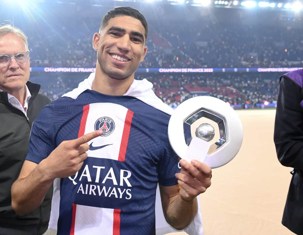 PSG's Achraf Hakimi