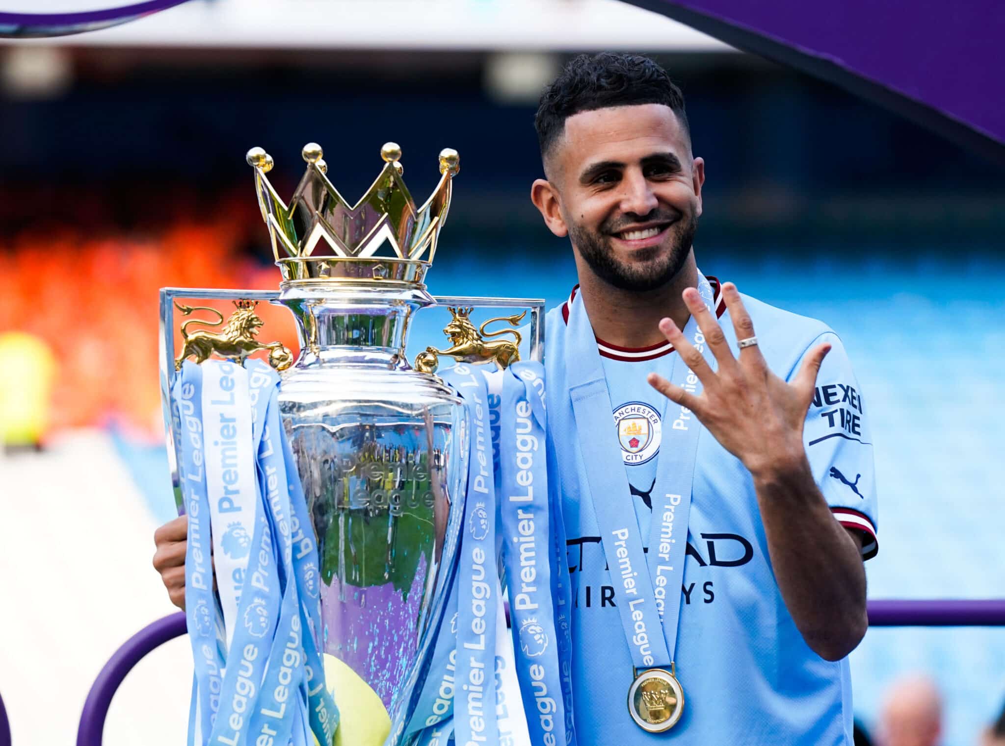 City's Riyad Mahrez