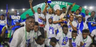 Enyimba players on cloud nine after N20m cash reward for NPL win
