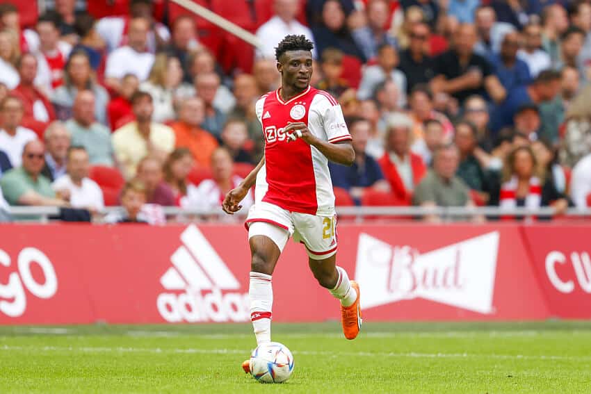 Mohammed Kudus in action for Ajax