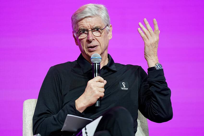 FIFA's Chief of Global Football Development, Ars&egrave;ne Wenger.