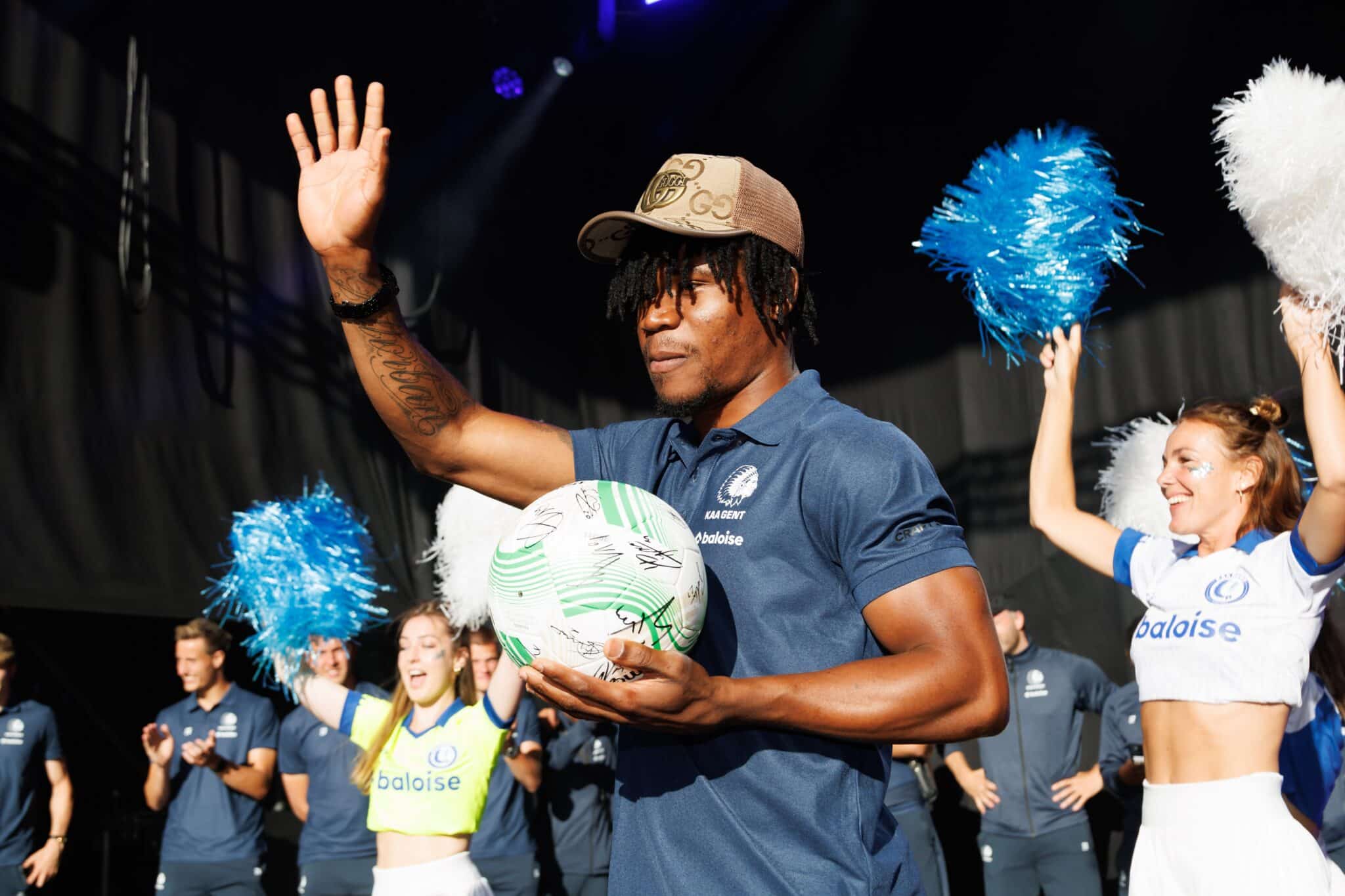 Gift Orban greets fans