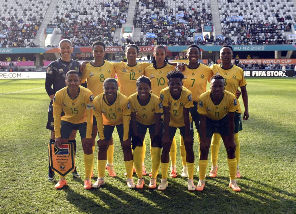 Banyana Banyana vs Burkina Faso: South Africa secure historic qualification for 2024 WAFCON 1 Banyana Banyana team photo