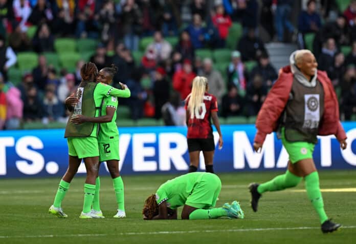 Super Falcons squad in party mood ahead of Australia clash