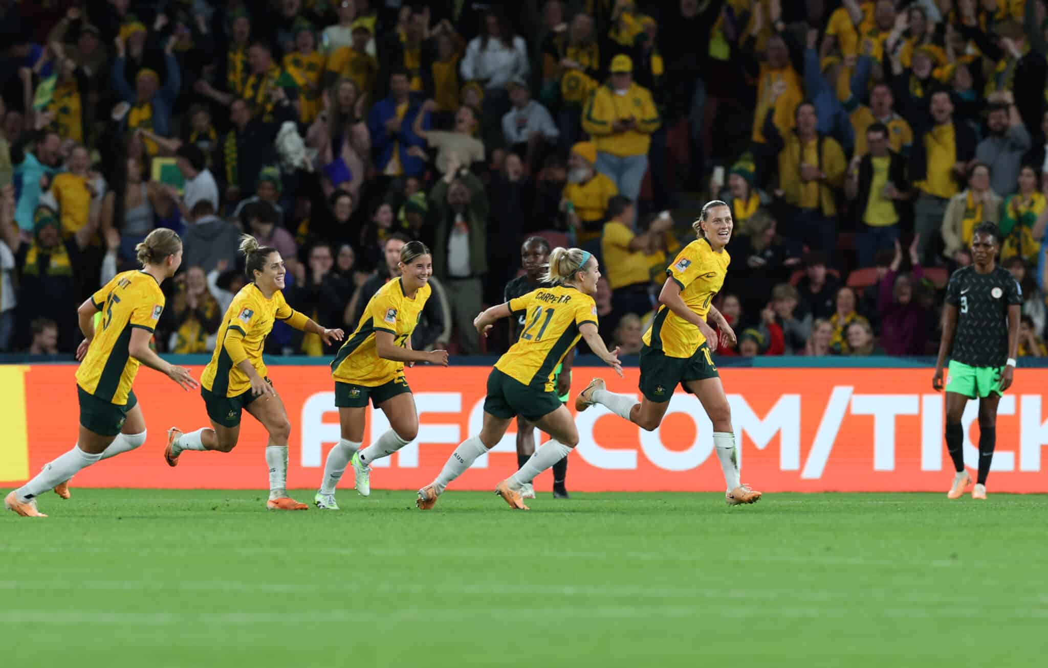 Best Pictures from Australia vs Super Falcons in Women's World Cup 2 ICONSPORT XxjpbeE007293 20230727 PEPFN0A001