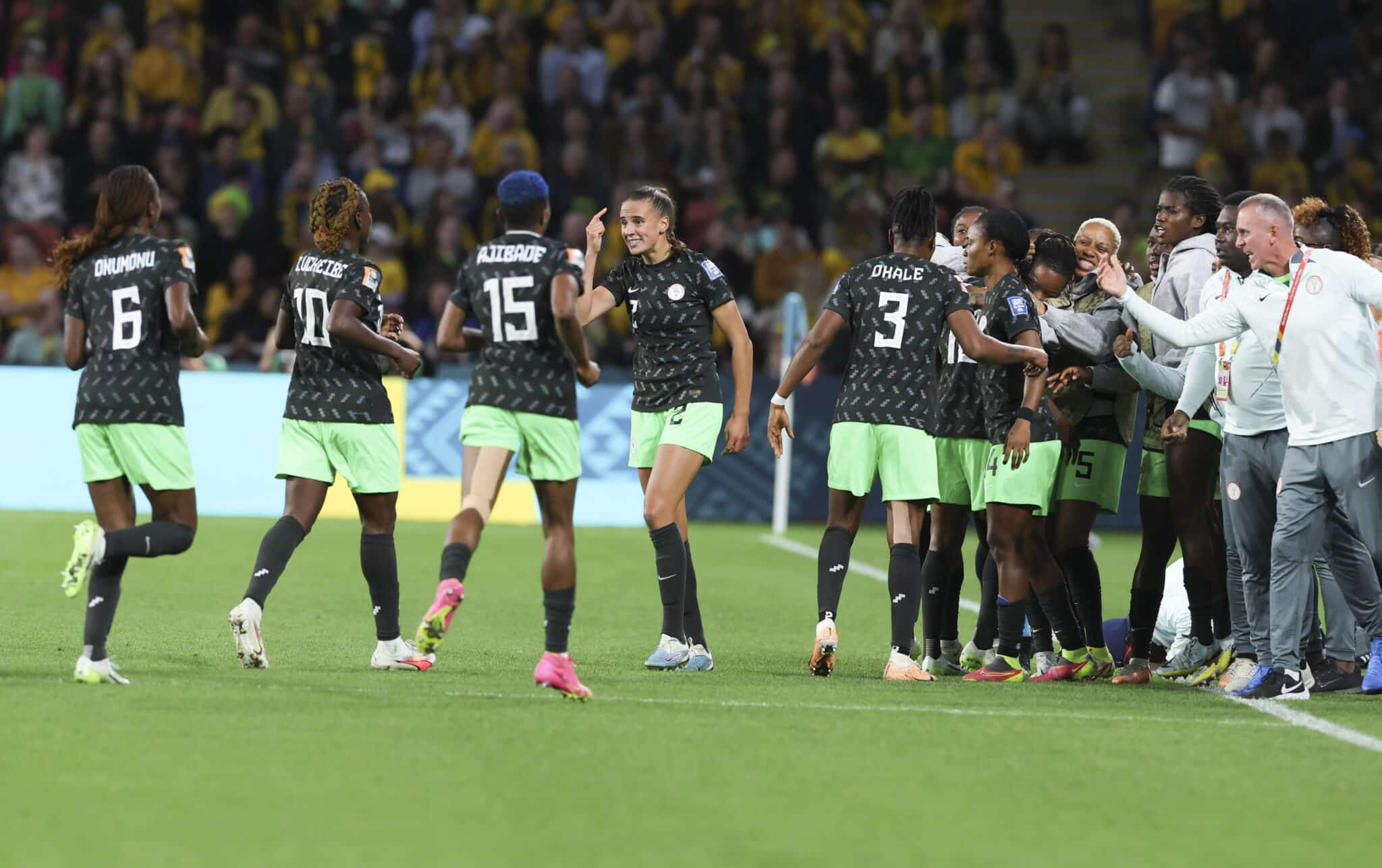 Best Pictures from Australia vs Super Falcons in Women's World Cup 3 ICONSPORT XxjpbeE007295 20230727 PEPFN0A001