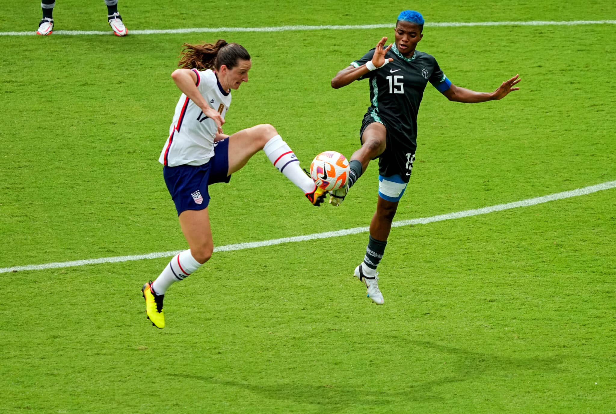 Nigeria Super Falcons forward Rasheedat Ajibade