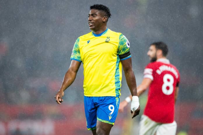 Taiwo Awoniyi and Nottingham Forest unveil 2023/24 kit