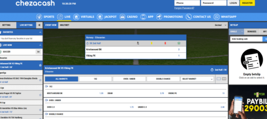 Chezacash promotional code