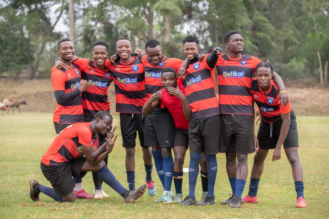 AFC Leopards smile for the camera