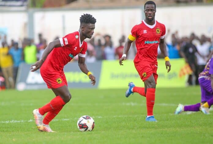 Asante Kotoko players in action in the Kenya Premier League Asante Kotoko – Players, coach, jersey, stadium