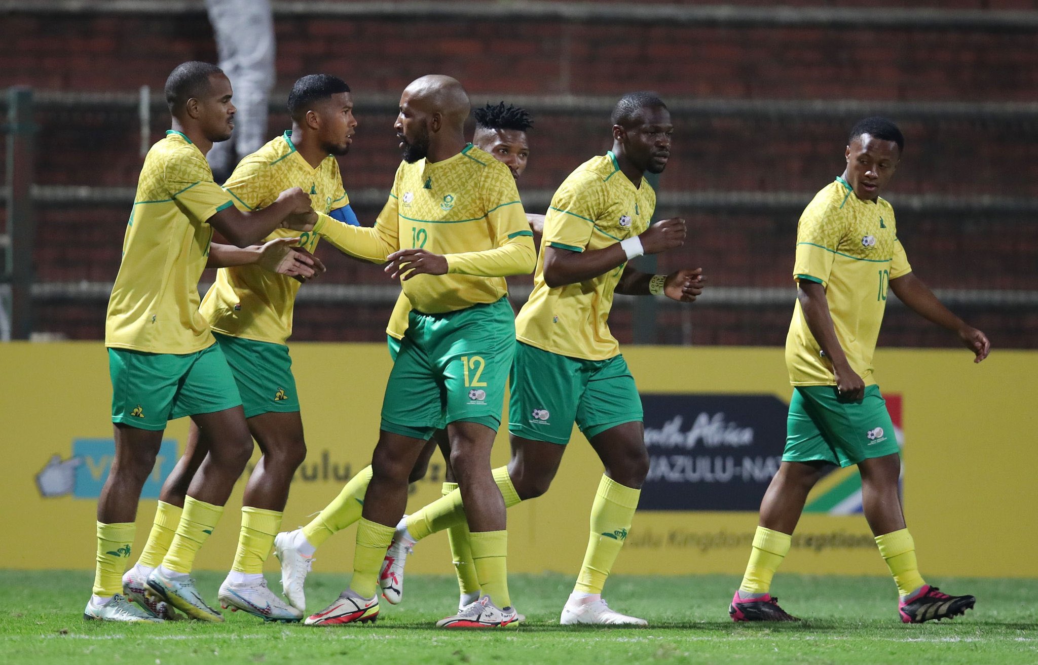 Bafana Bafana goal celebration