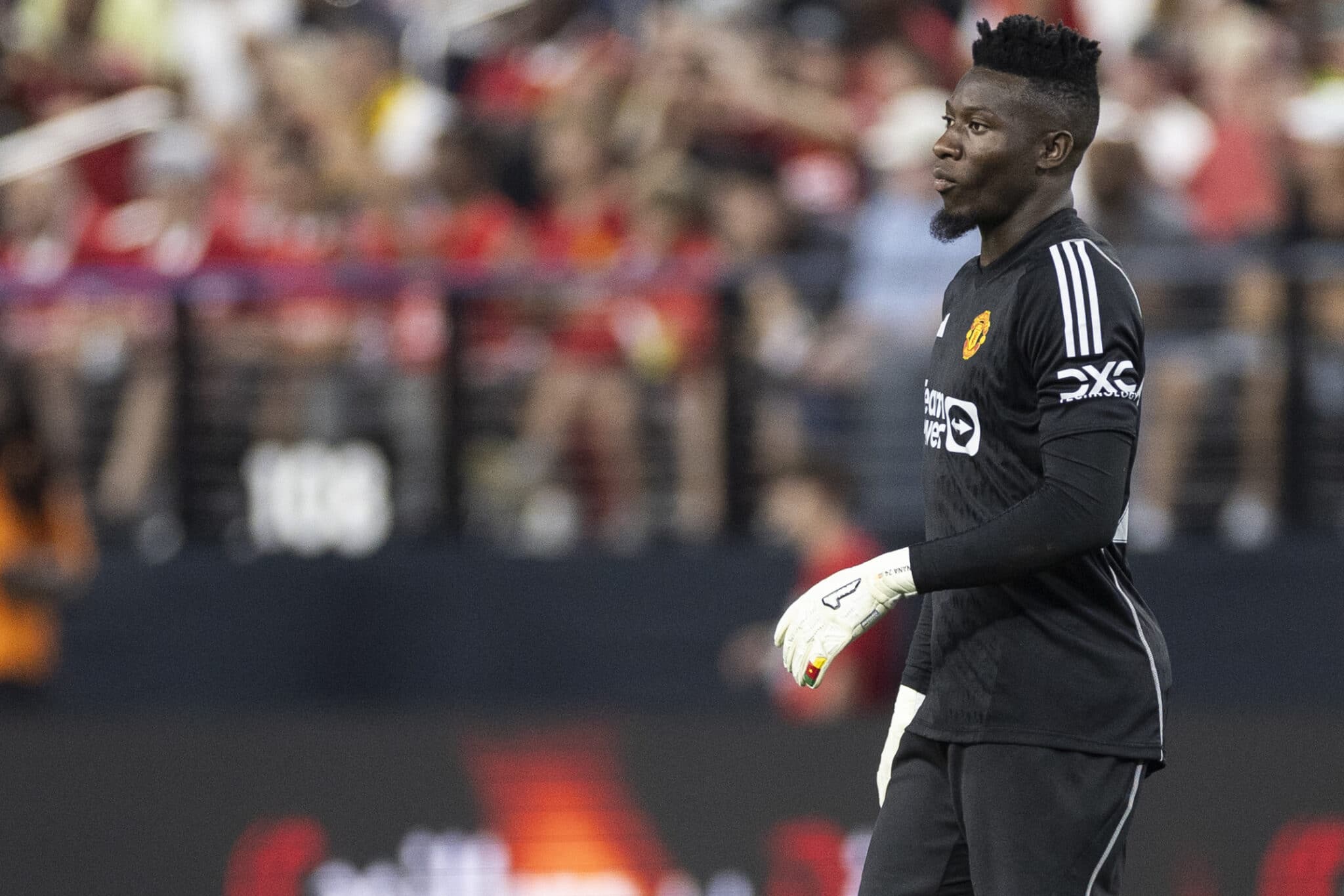 Man United's Andre Onana in pre-season