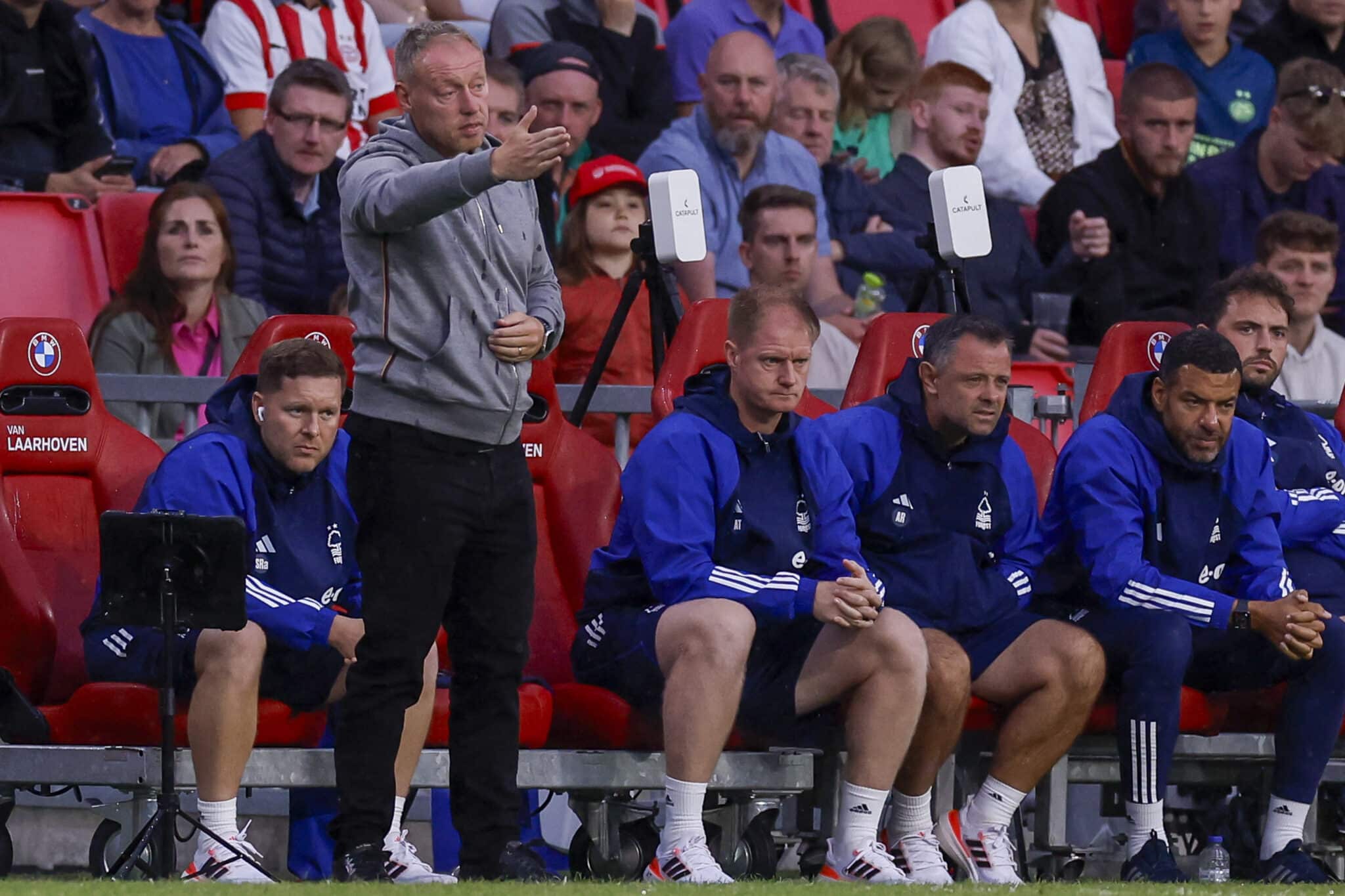 Nottingham Forest manager Steve Cooper in pre-season