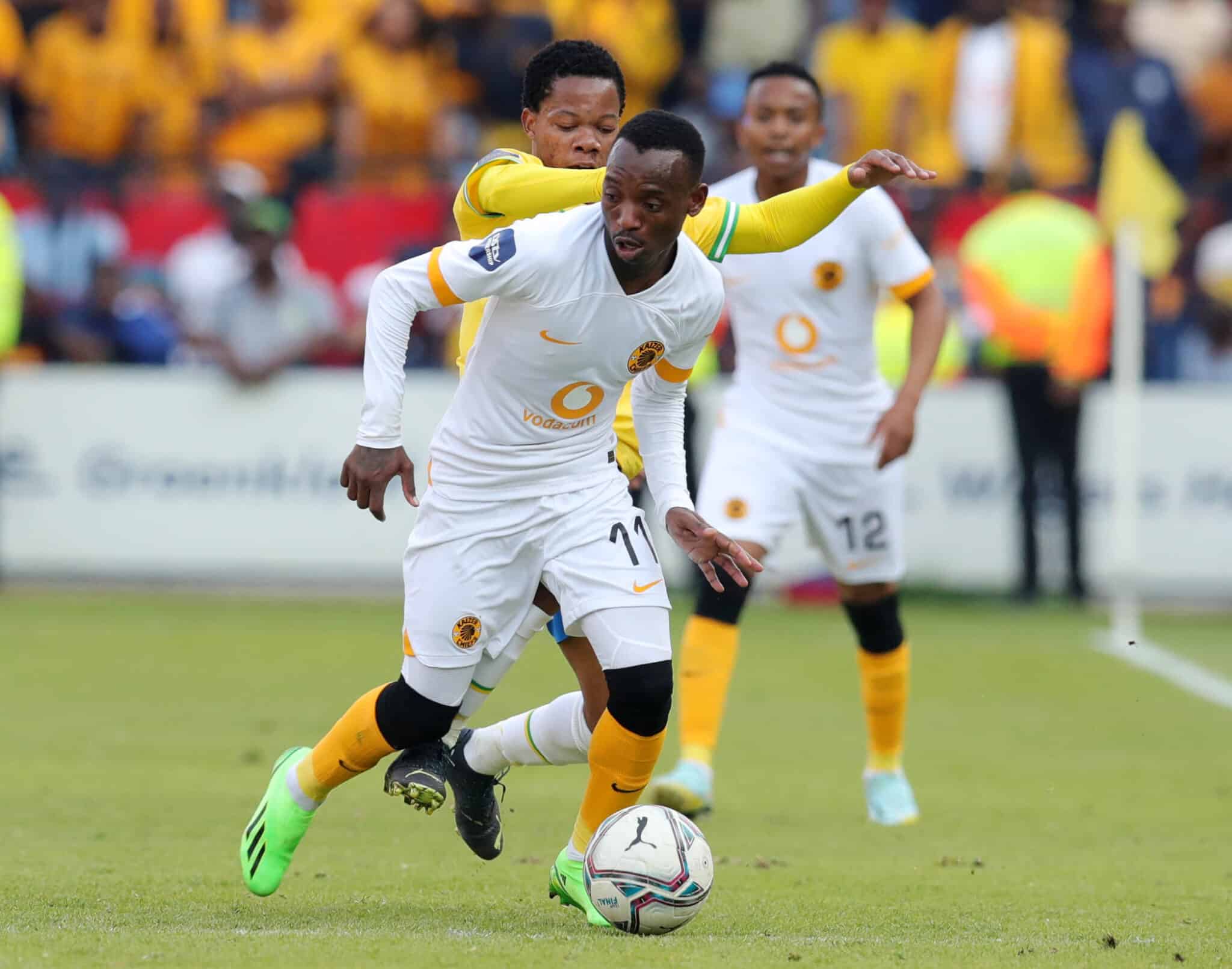 Kaizer Chiefs' Khama Billiat in action