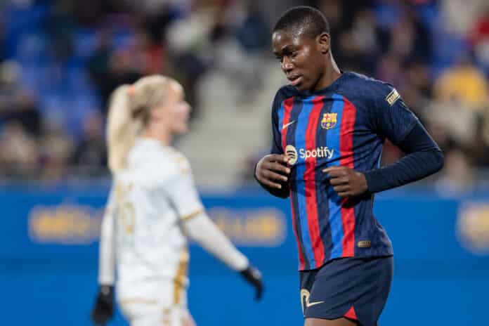 How much does Asisat Oshoala earn in Barcelona?