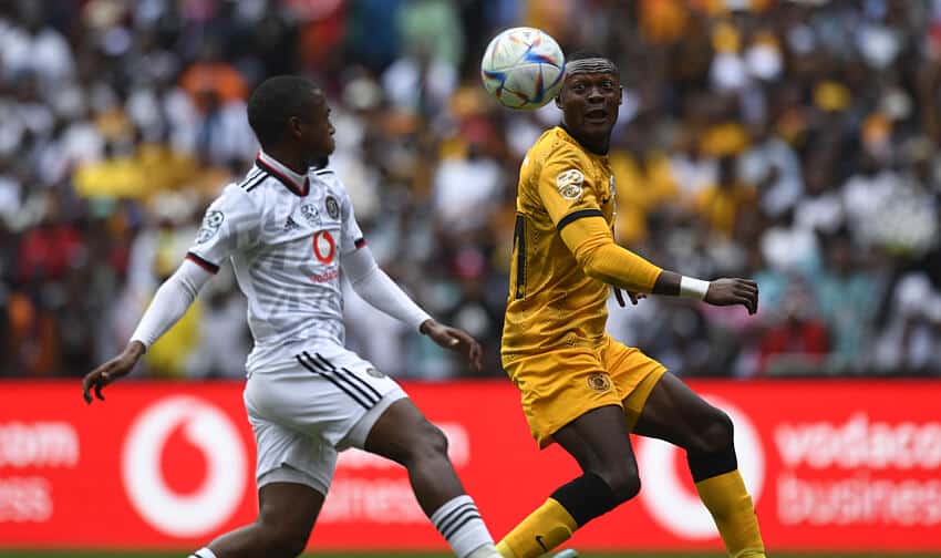 Bandile Shandu in action for Orlando Pirates