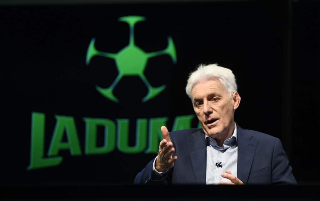 Bafana Bafana head coach Hugo Broos