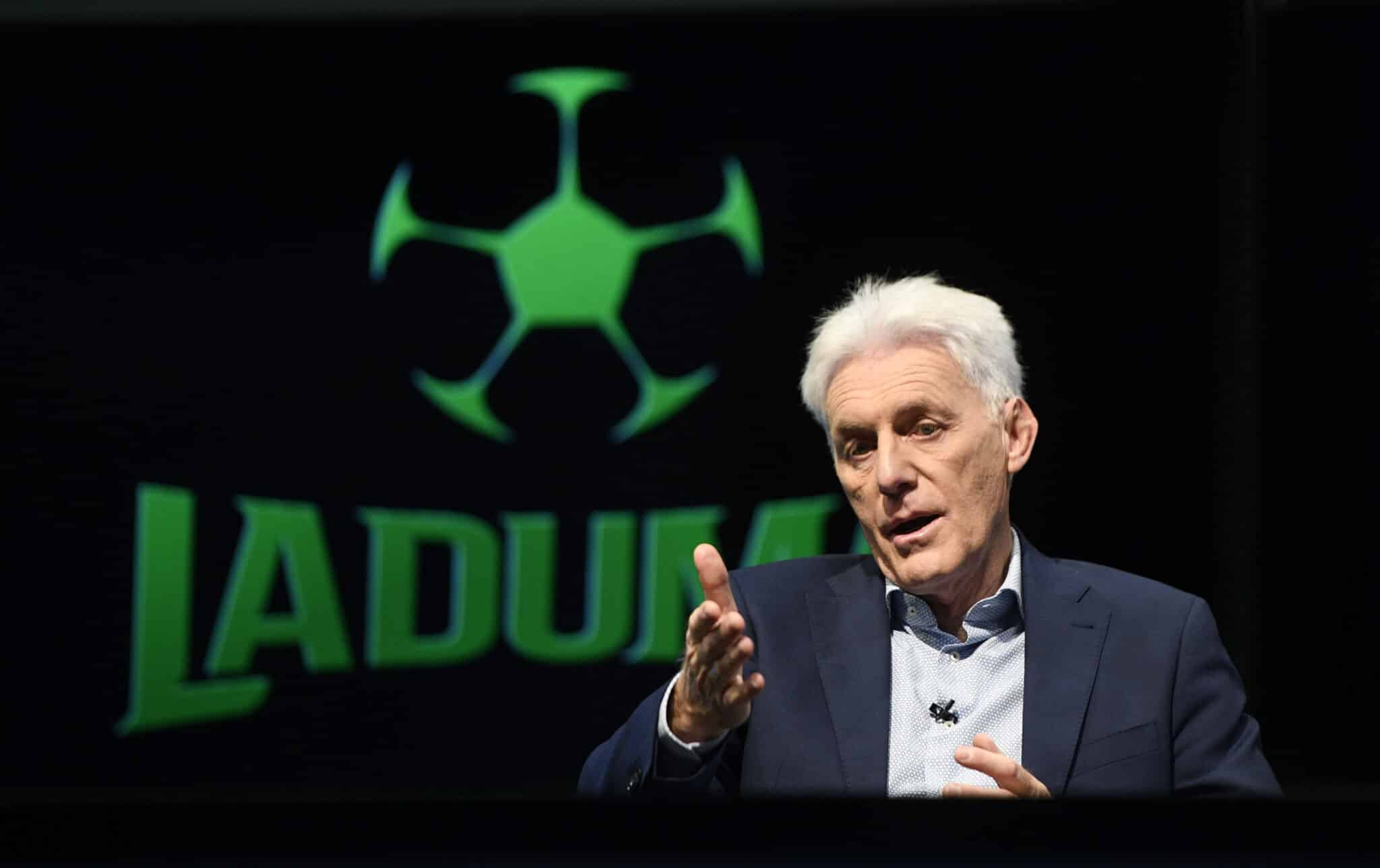 Bafana Bafana head coach Hugo Broos