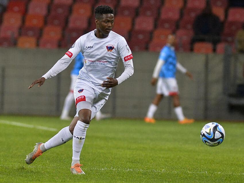 Chippa United player in action