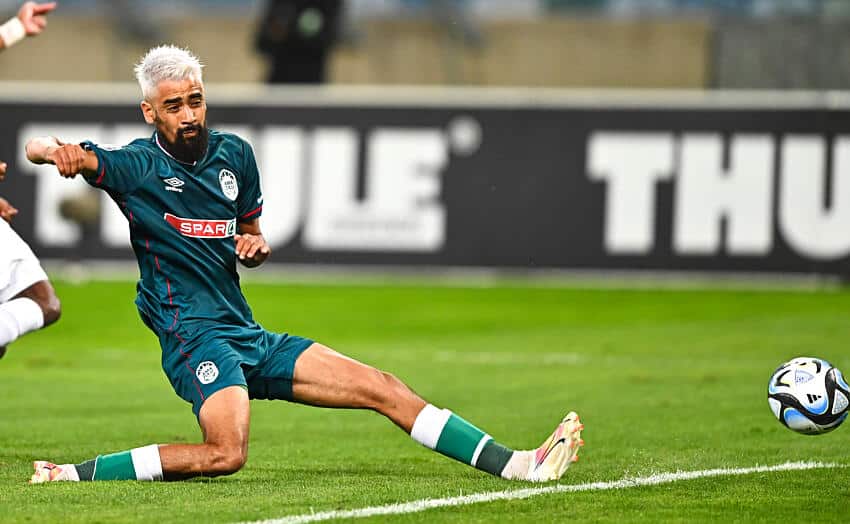 Abbubaker Mobara in action for AmaZulu