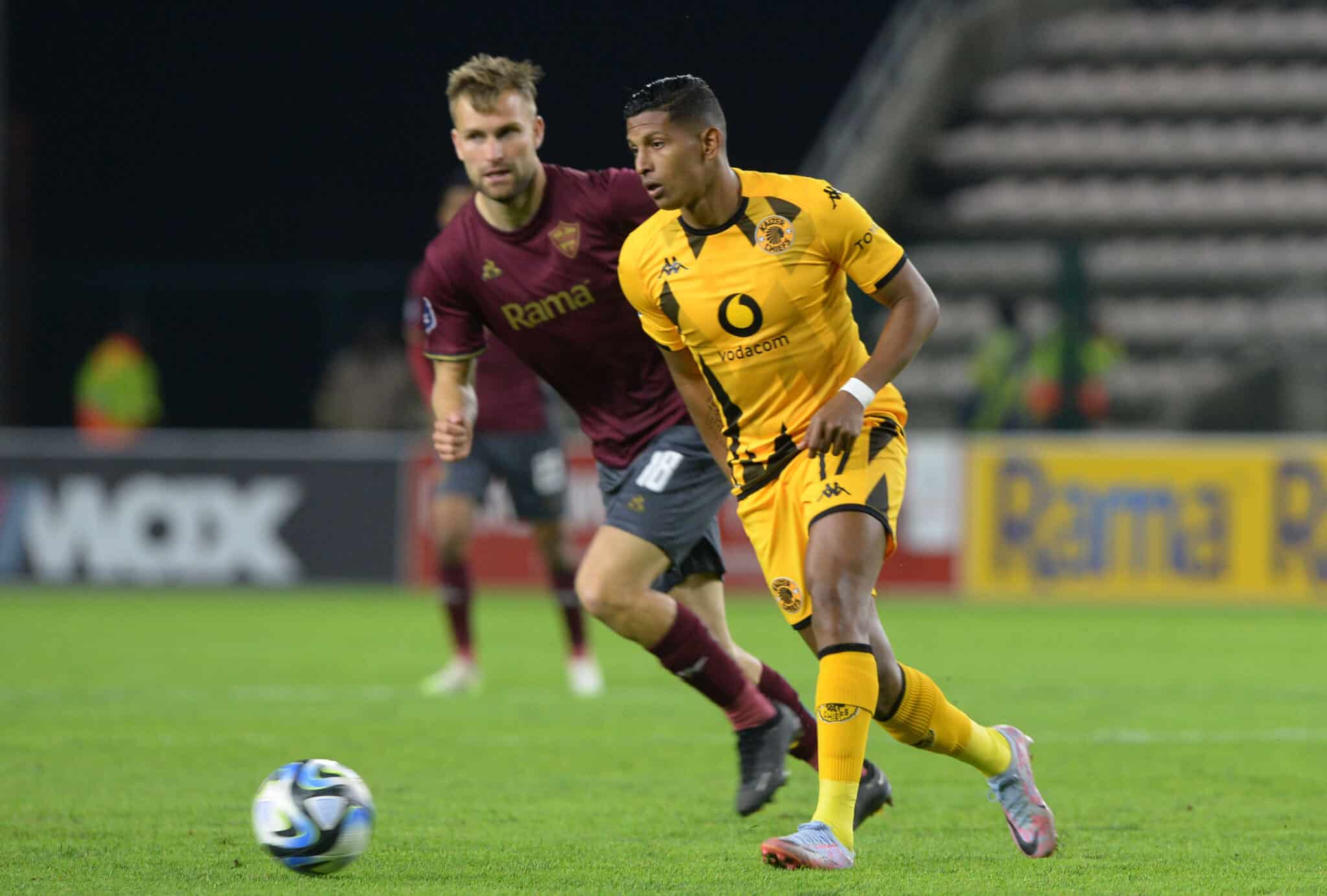 Players in action, Stellenbosch vs Kaizer Chiefs