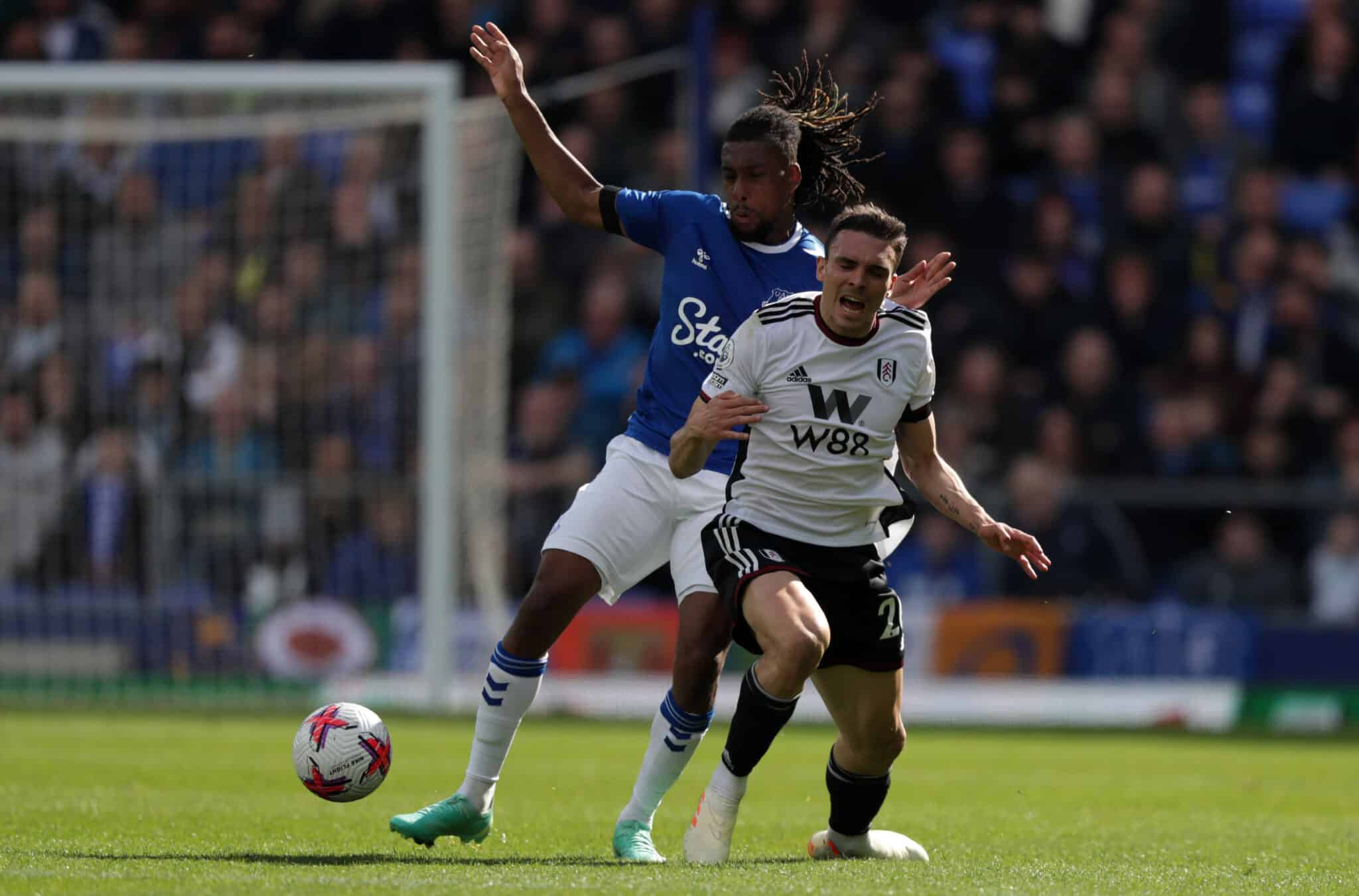 Alex Iwobi vs Fulham in the Premier League 2022-23 season