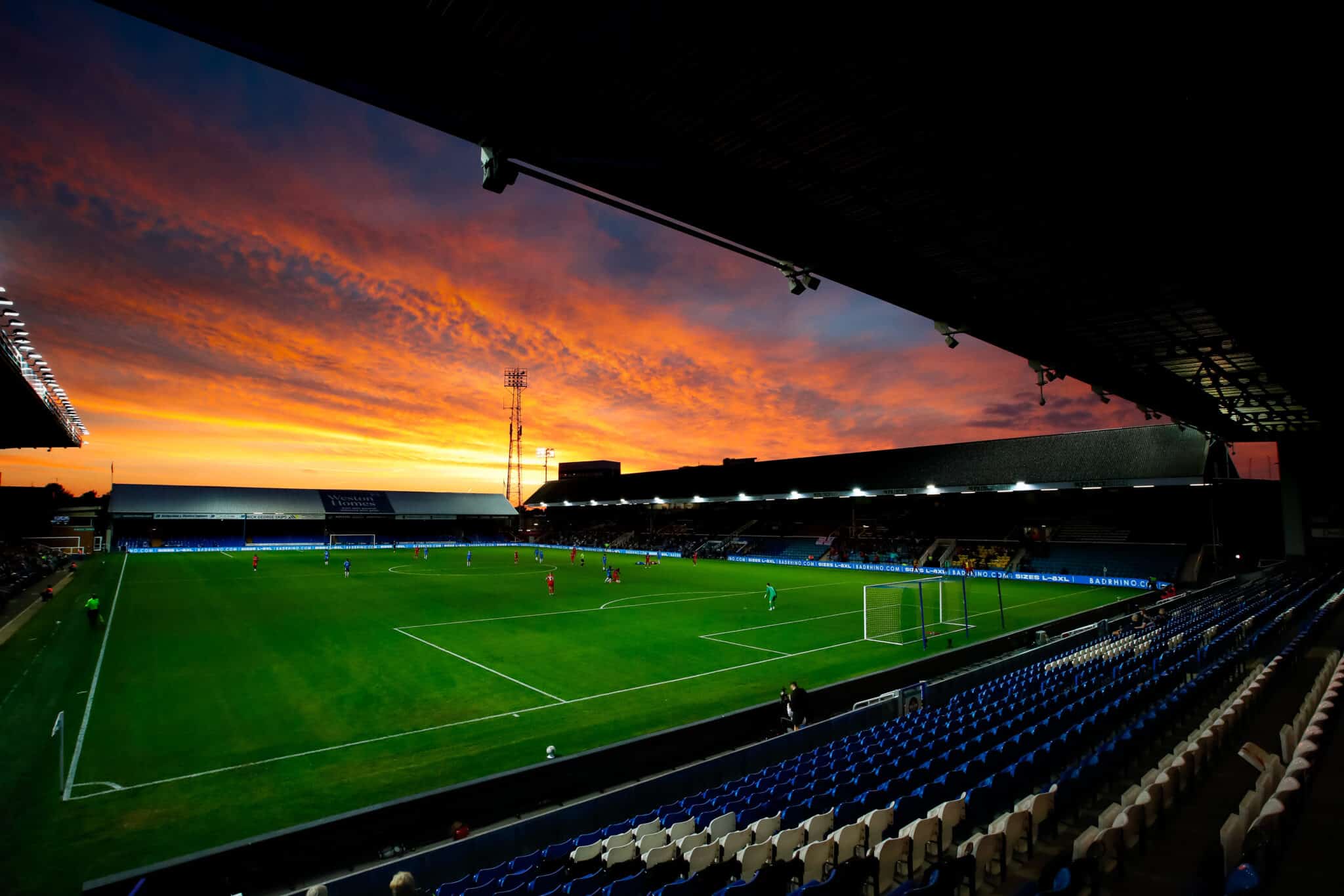 EFL Cup game: Peterborough United versus Swindon Town