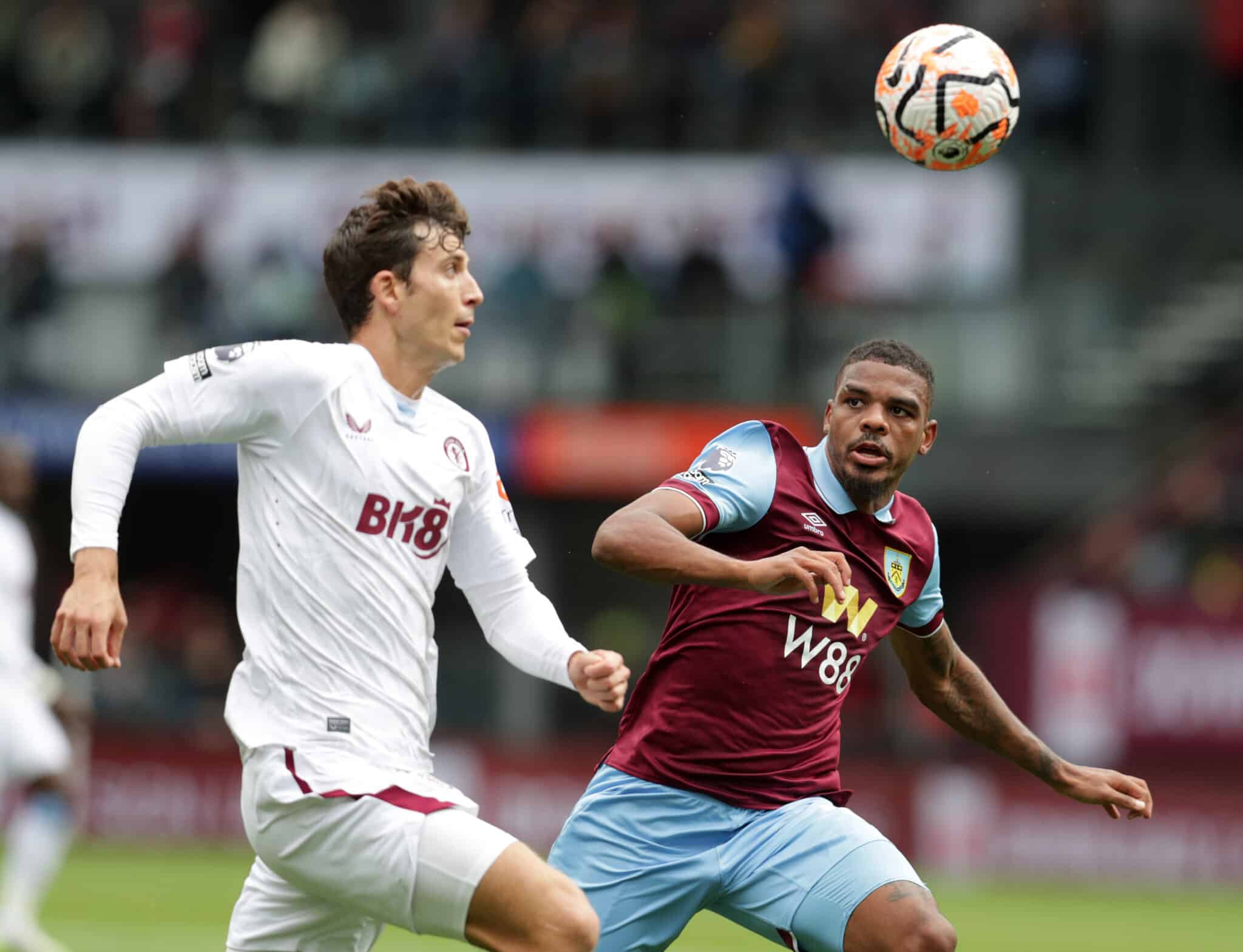 Lyle Foster gets past his marker